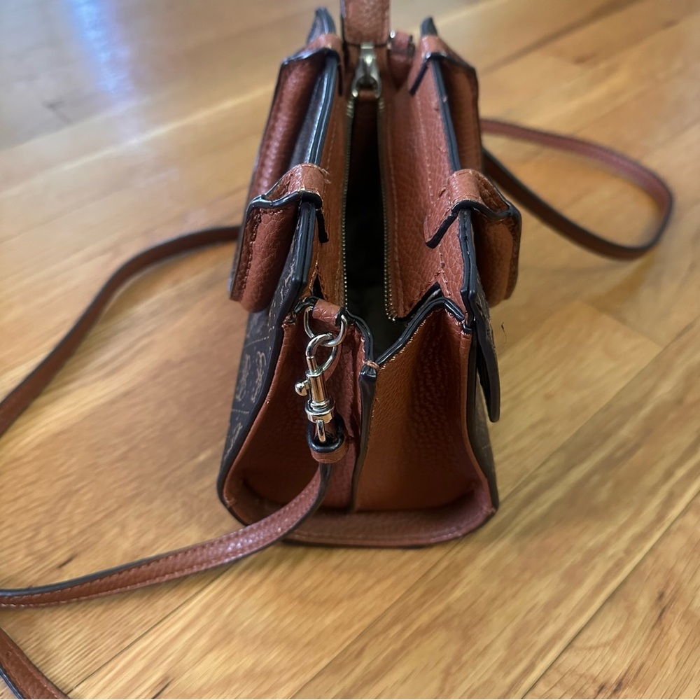 GUESS Black and Brown Women's Bag - Picture 8 of 8
